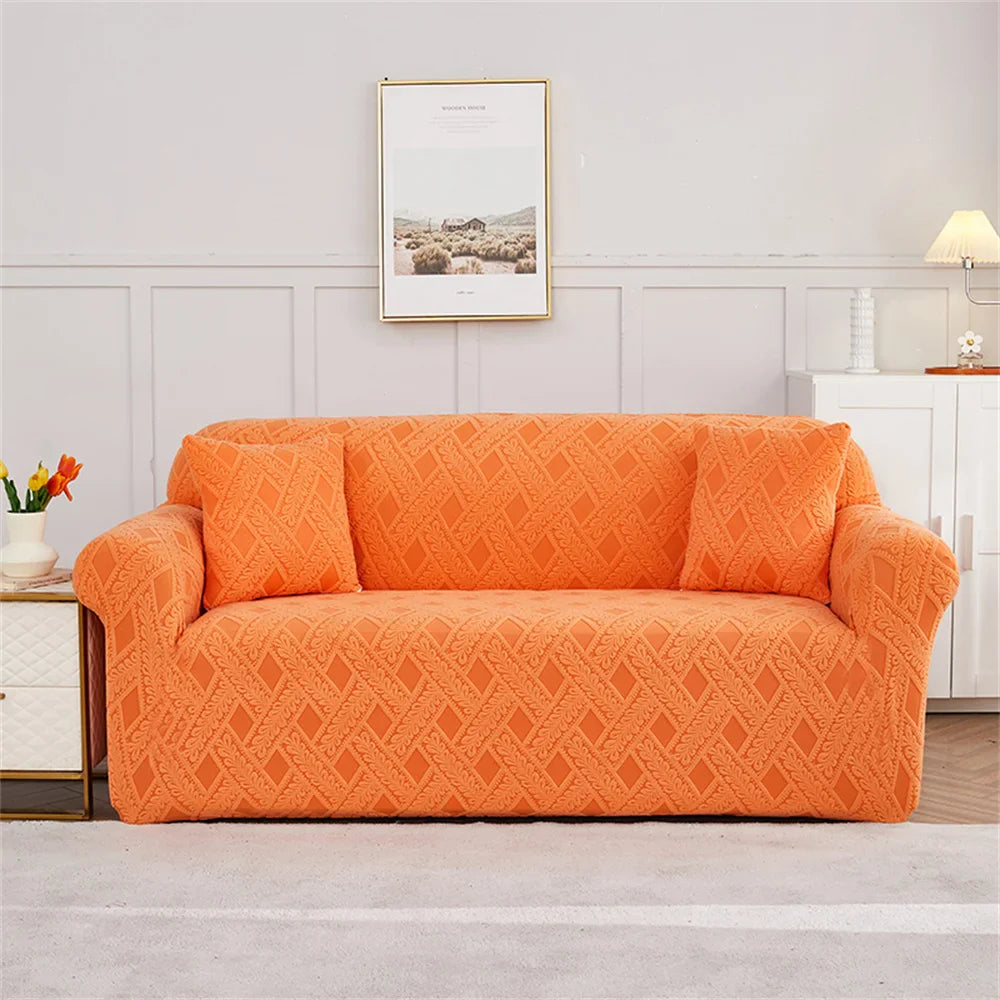 Afralia™ Thick Velvet Sofa Cover: 1/2/3/4 Seats Stretch Slipcover Protector