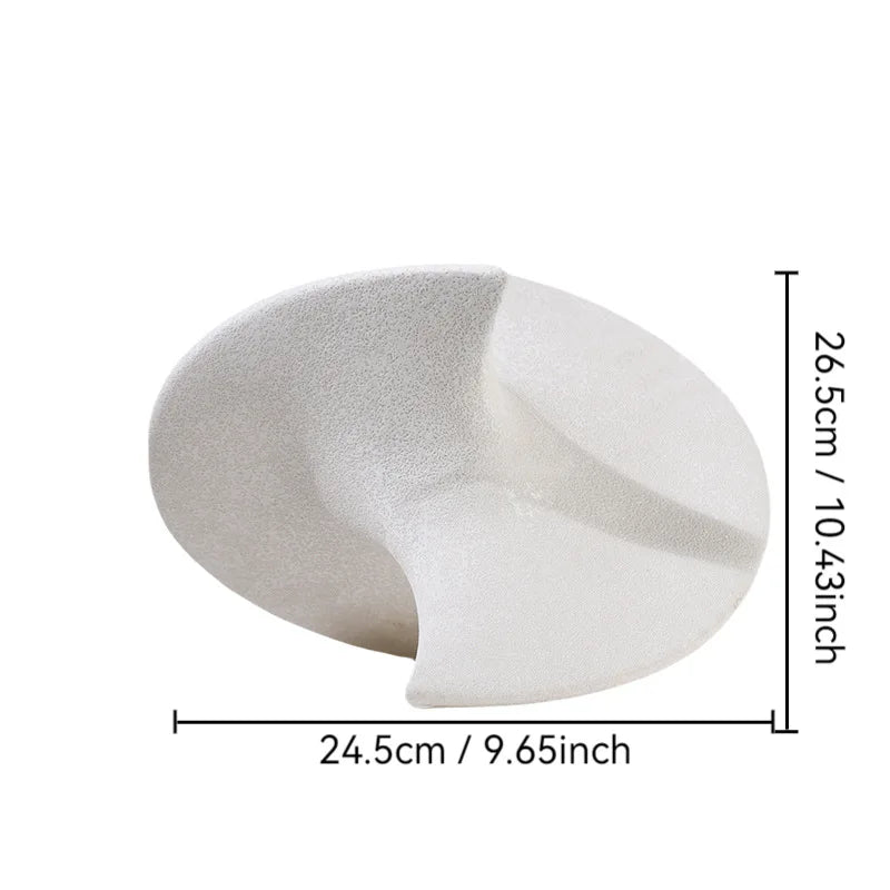 Afralia™ Geometric Ceramic Gyroscope Ornaments Home Decoration