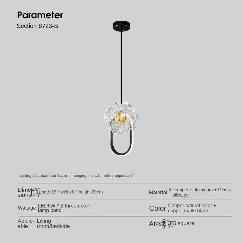 "Afralia™ LED Glass Wall Lamp: Modern Home Decoration for Bedroom Living Room Corridor"