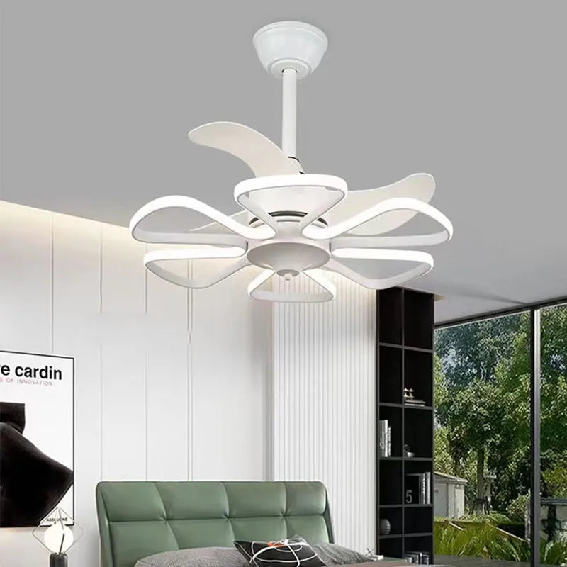 Afralia™ Nordic Modern Fan Light for Living Room & Bedroom