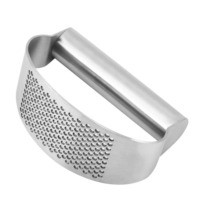 Afralia™ Mini Garlic Press Chopper Slicer Stainless Steel Grater Mincer Hand Presser