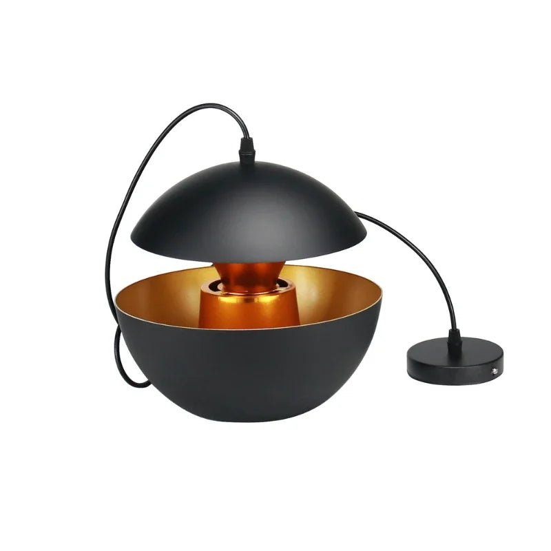 Afralia™ Minimalist Iron Bar Dining Table Chandelier