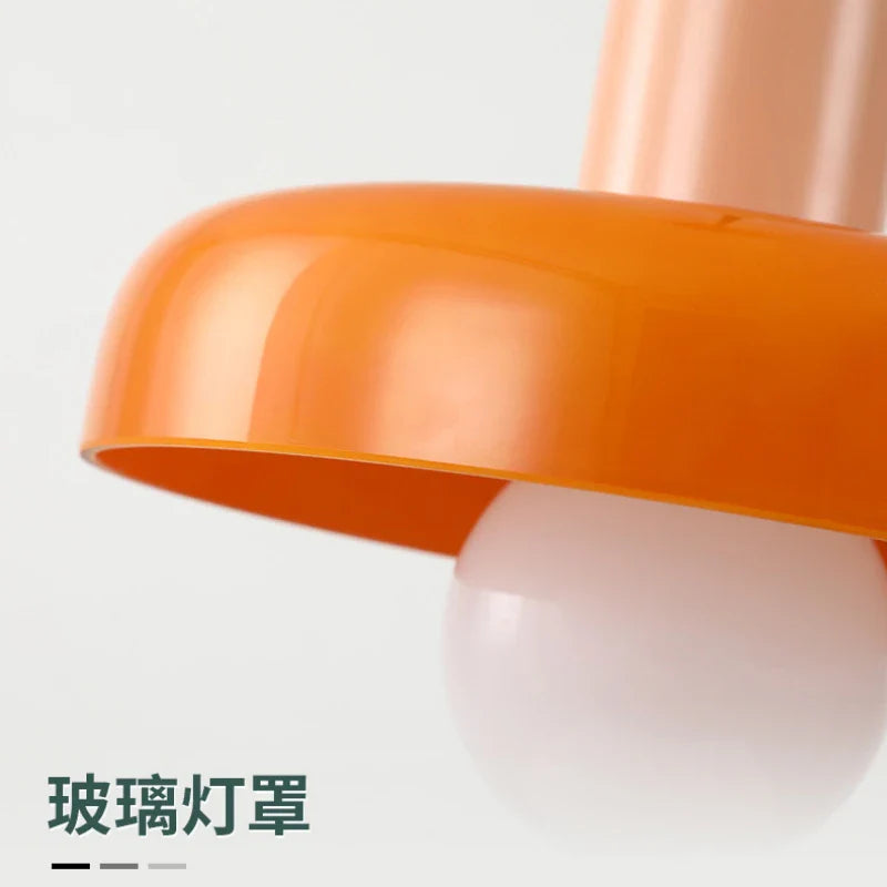 Nordic Glass Pendant Light Single Head Lamp for Indoor Decor by Afralia™