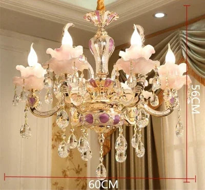 Afralia™ Crystal Chandelier: Modern European Living Room Lighting for a Stylish Ambiance