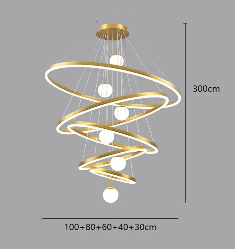 Afralia™ Modern LED Branch Chandelier for Living Room, Staircase, and Entrance Hall