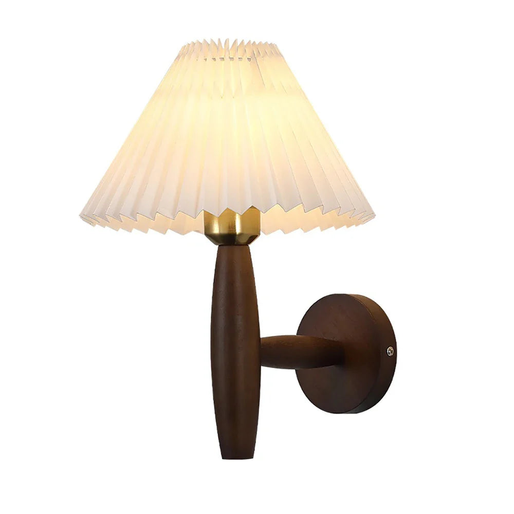 Afralia™ Modern Wood Wall Lamp LED Light Fixture for Home Decor