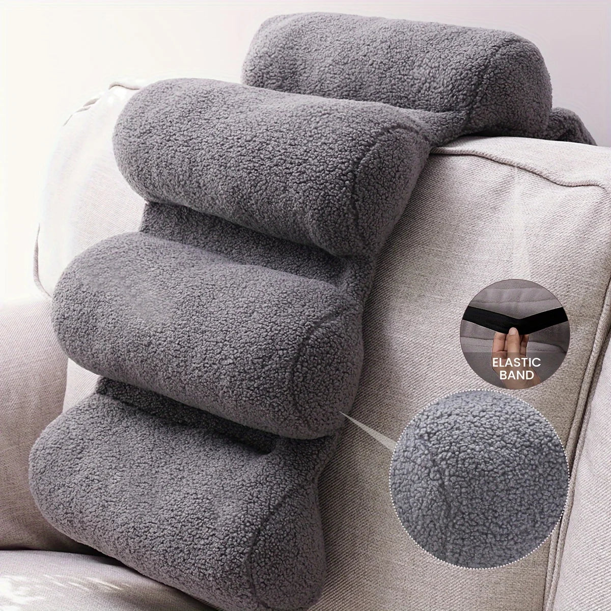 Afralia™ Mesh Lumbar Support Pillow for Office Chair - Adjustable and Breathable Design