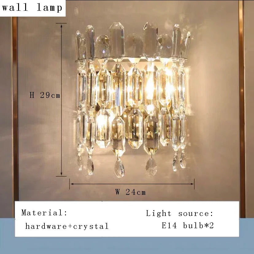 Afralia™ Crystal Chandelier Lights 2025: Luxury Modern Room Decoration