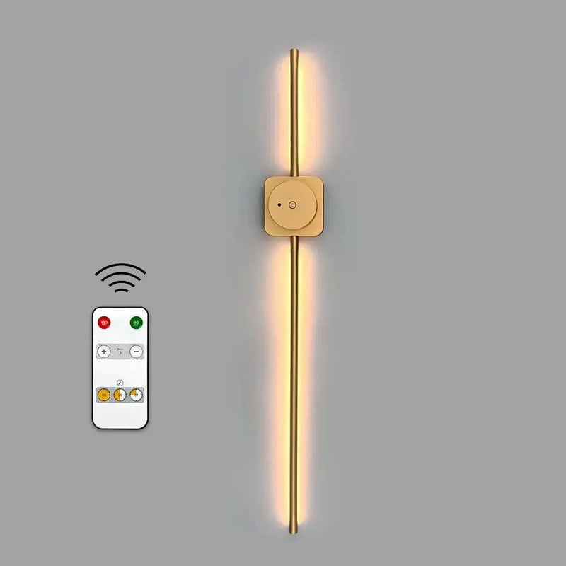 Afralia™ Magnetic Remote Wall Lamp | Rechargeable Wireless Cordless LED Control