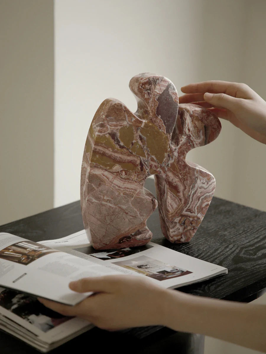 Afralia™ Marble Sculptures & Figurines: Elegant Stone Decor Ornaments for Home Sophistication