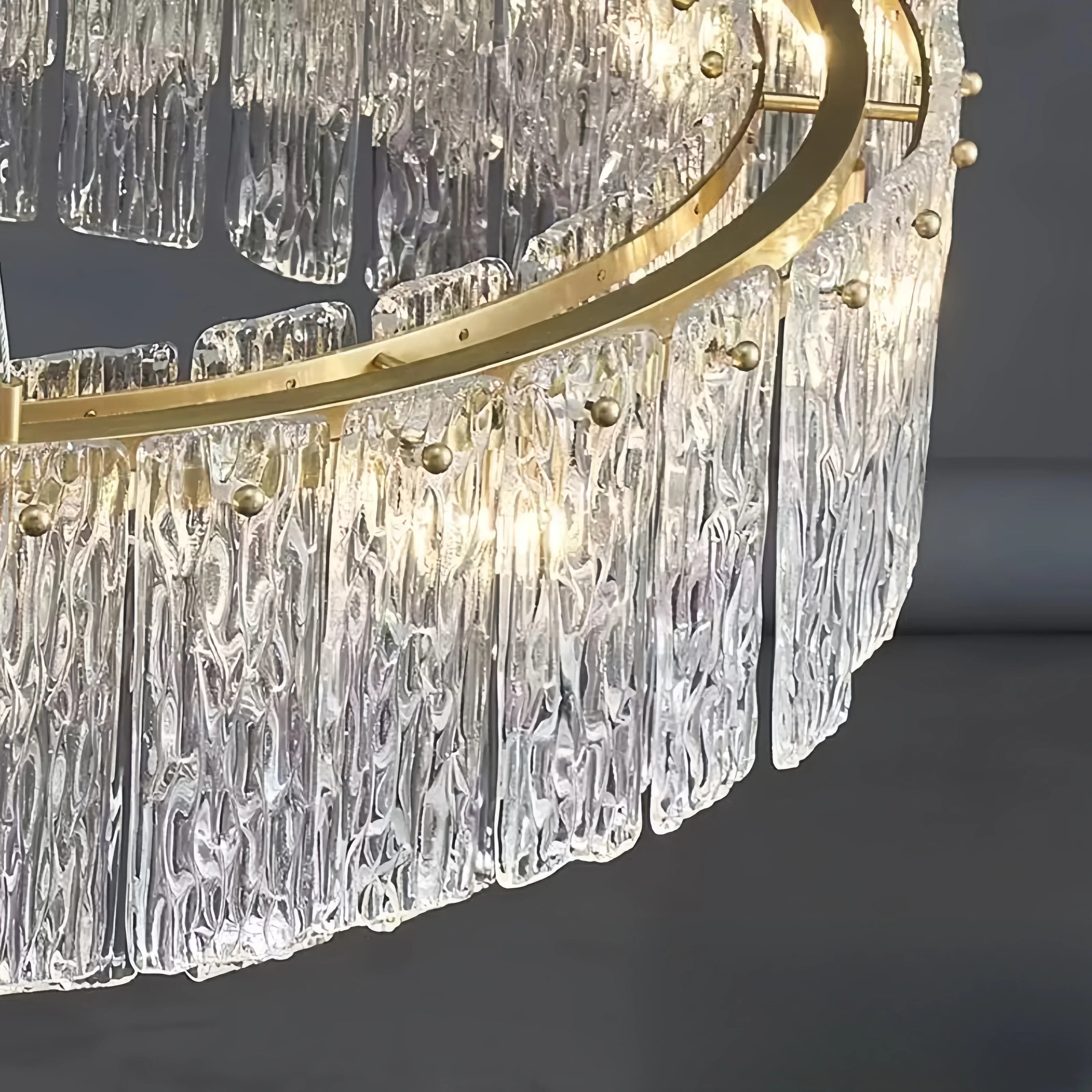 Afralia™ Modern Glass Pendant Light | Luxurious Home Decor & LED Lighting Fixture