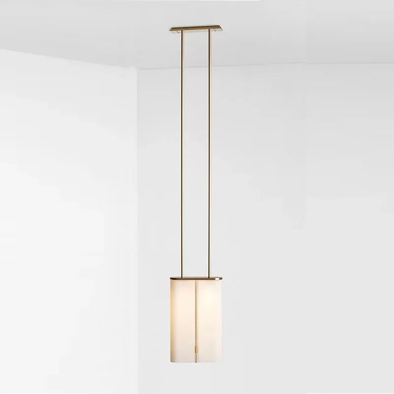 Afralia™ Glass Pendant Light: Modern Italian Design LED Hanging Lamp for Kitchen Island & Bedside