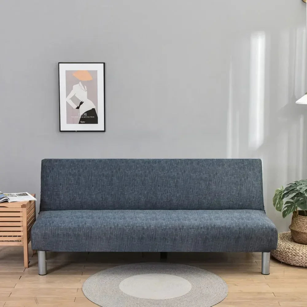 Afralia™ Stretchy Futon Sofa Cover for Sofa without Armrests