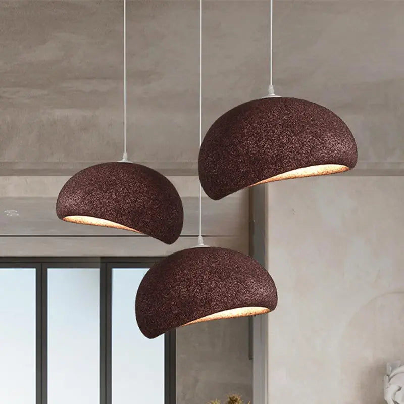 Afralia™ Wabi Sabi LED Pendant Light for Modern Kitchen and Living Room