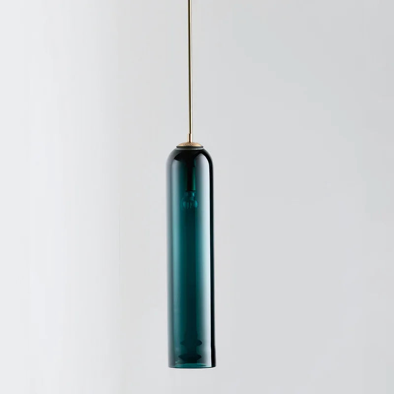 Afralia™ Glass Nordic LED Pendant Lamp - Creative Indoor Chandelier for Modern Living Spaces