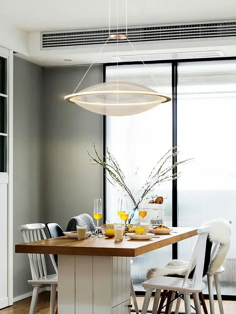 Afralia™ Modern French Art Chandelier for Study Bedroom, Minimalist Creative Lighting Fixtures