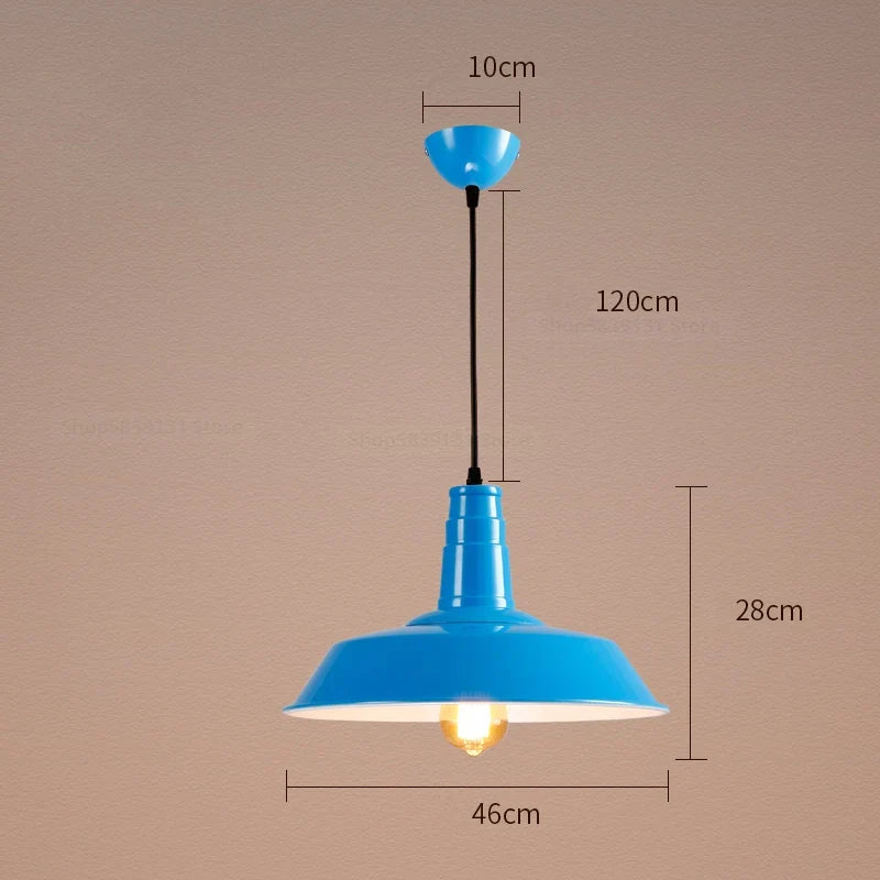 Afralia™ Retro Pendant Lights: Vintage Style Hanging Lamps for Home, Office, and Cafe