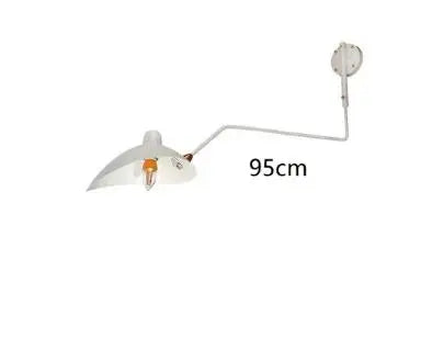 Afralia™ Black Serge Mouille Wall Lamp: Nordic Design, Creative Living Room Decor