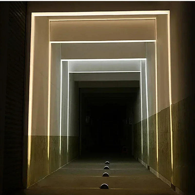 Afralia™ LED Window Lighting Decor with Remote Control - 10W RGB Narrow Light