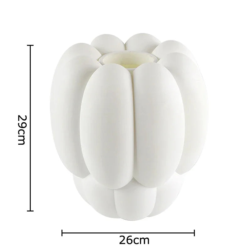 Afralia™ Creative Petal Vase: Table Decor & Artificial Flowers Arrangement