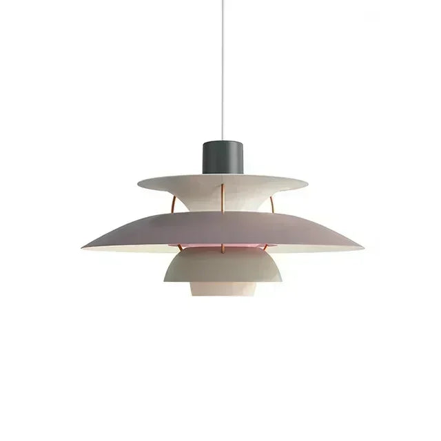 Afralia™ Colorful Umbrella LED Pendant Light for Living Room and Kitchen