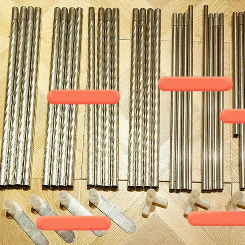 Afralia™ Lace Mosquito Tent with Stainless Steel Bracket for Queen King Canopy Bed