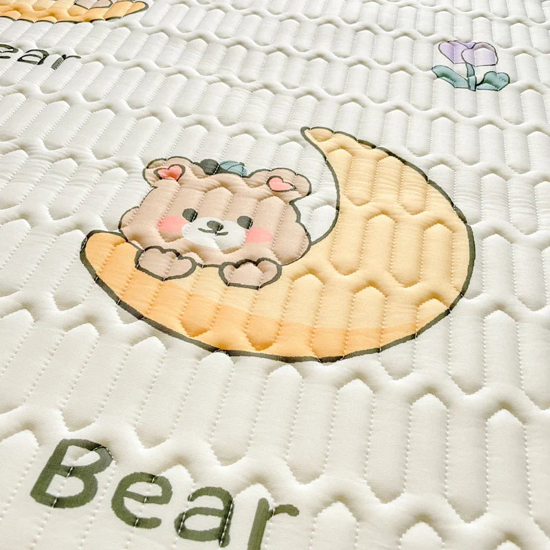 Afralia™ Latex Cooling Mattress Cover & Pillowcase Set - Summer Cool Down Bed Pad