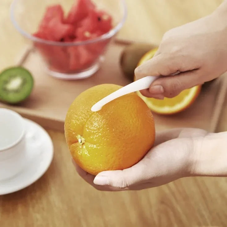 Afralia™ Citrus Zester Peeler Knife - Fruit Opener & Juicer Helper