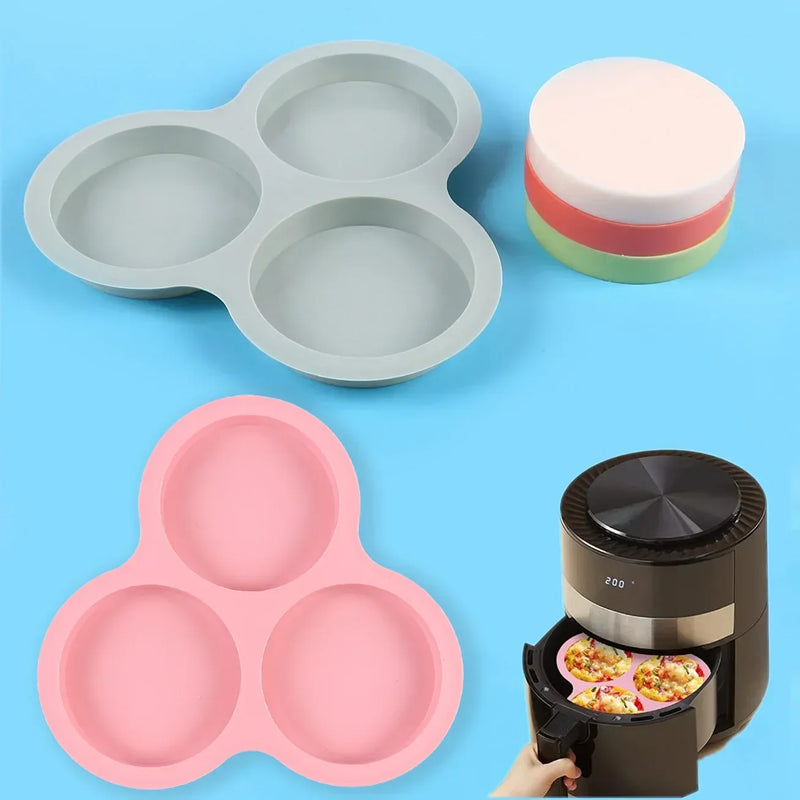 Afralia™ Silicone Non-Stick Air Fryer Egg Pan Mold