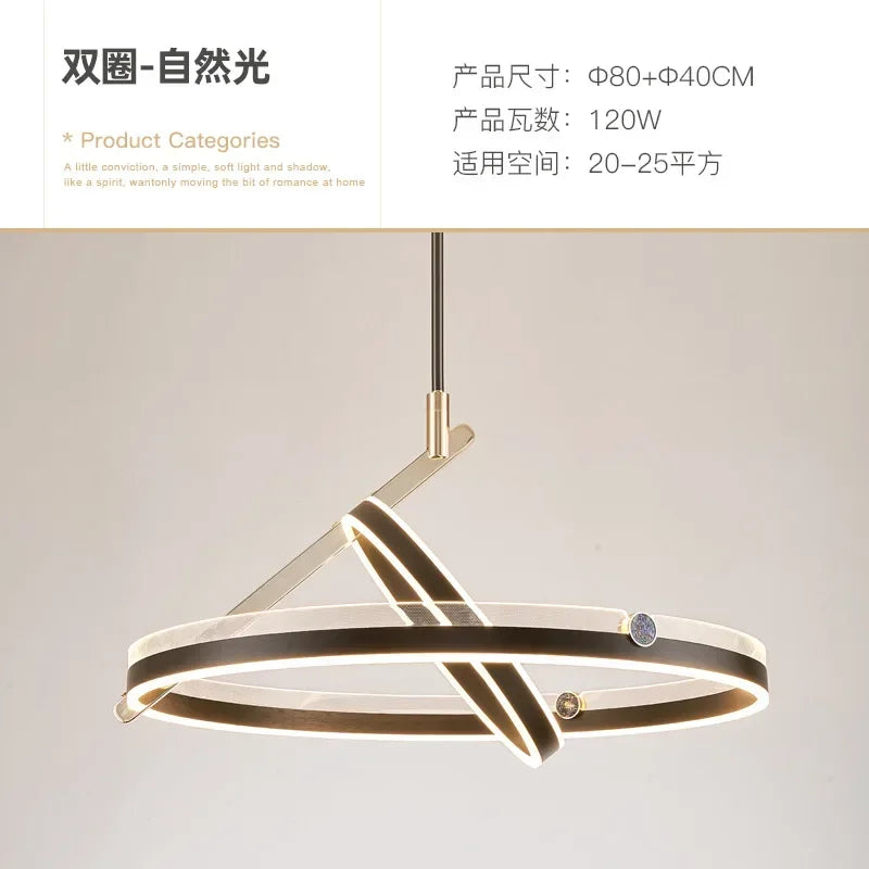 Afralia™ Modern Dine Room Pendant Lights LED Chandelier for Stylish Indoor Lighting