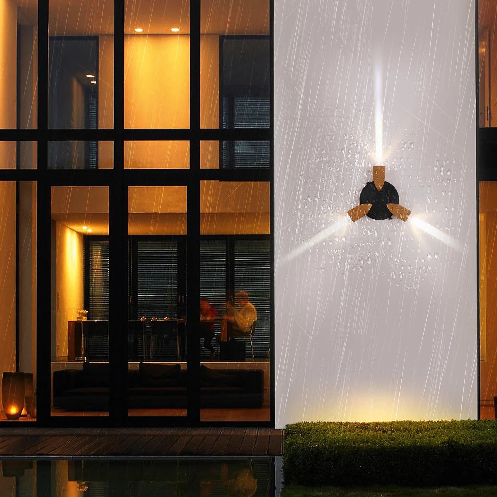 Afralia™ Waterproof LED Wall Light Fixture for Indoor and Outdoor Decor