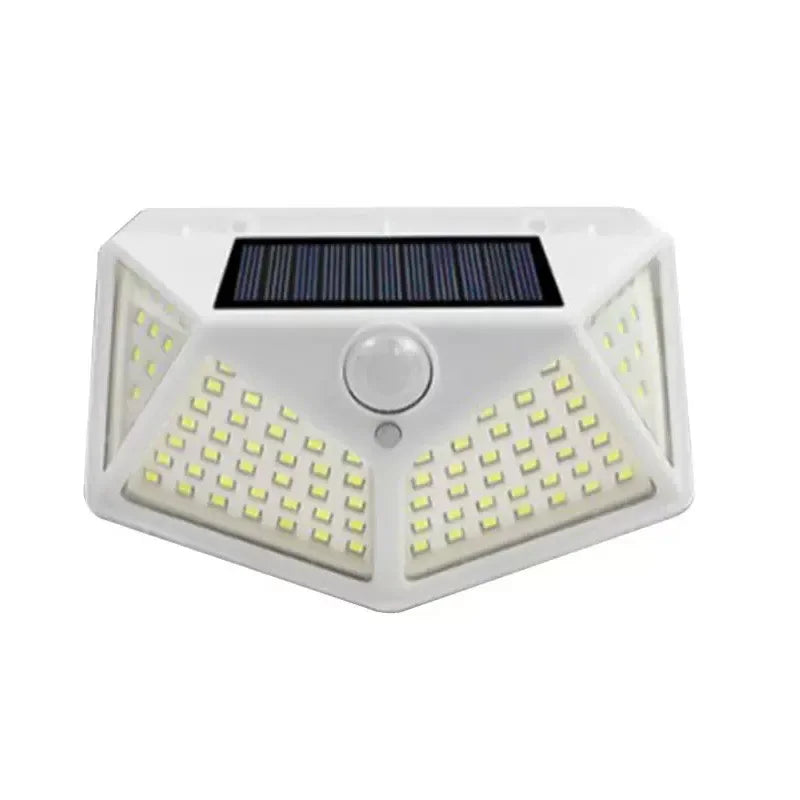 Afralia™ Solar Motion Sensor Wall Light for Outdoor Garden Pathway with 200LEDs, Waterproof