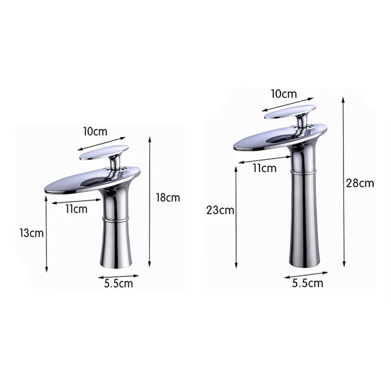 Afralia™ White Gold Basin Faucet: High-End Brass Mixer Tap for Bathroom Sink