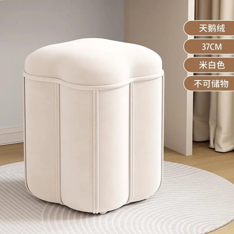 Afralia™ Sensory Storage Clover Makeup Stool