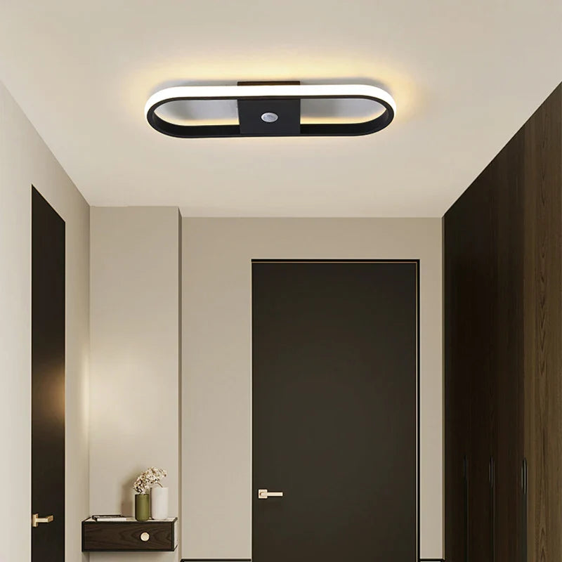 Afralia™ LED Motion Sensor Ceiling Lamp for Home - Indoor Lighting Fixtures