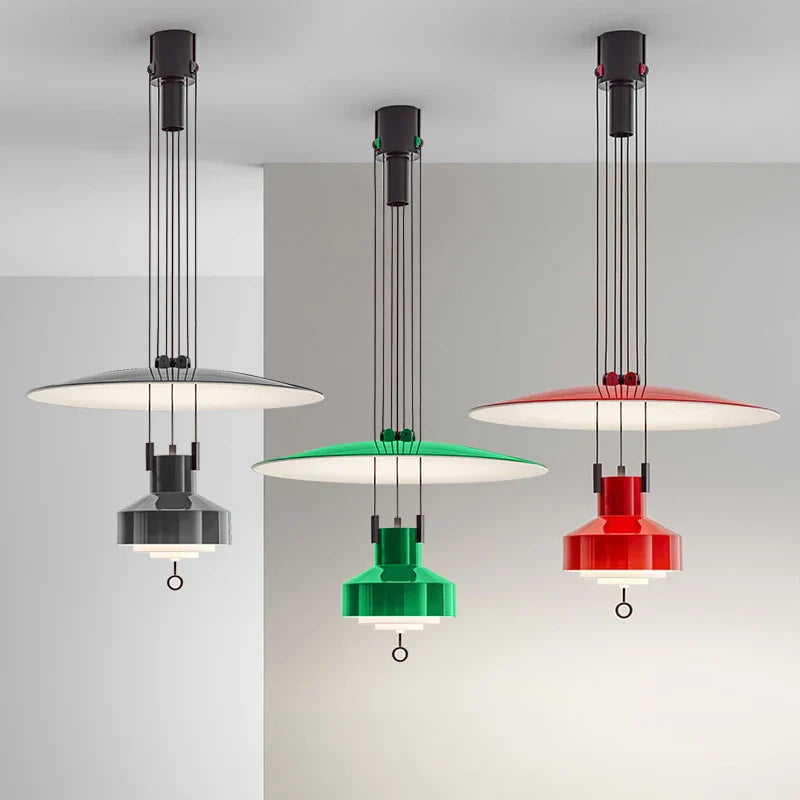 Afralia™ Nordic Modern Pendant Lamp: Retro Art Adjustable Hanging Light