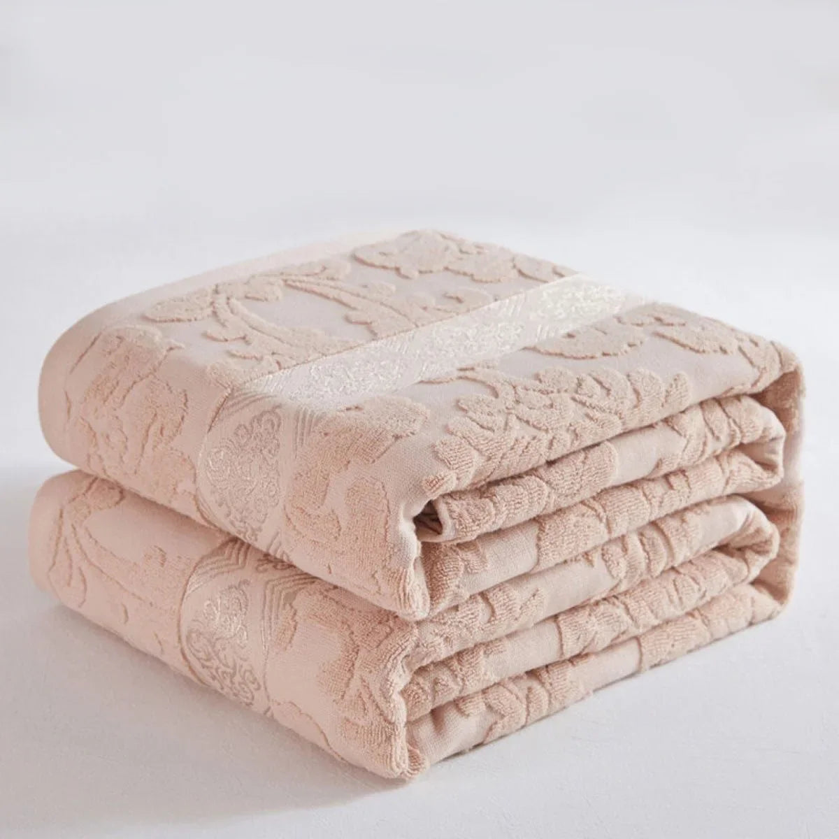 Afralia™ Cotton Jacquard Towel Blanket for Adult Summer Air Conditioning, Sofa Cover
