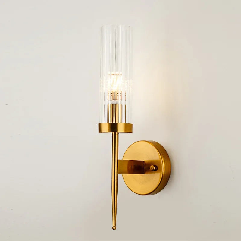 Afralia™ LED Sconce Light: Modern Nordic Style Metal Wall Lamp for Bedroom & Home Background