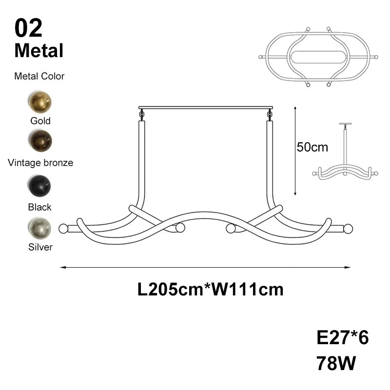 Afralia™ Brass and Black Chandelier, Dimmable Art Deco Ceiling Light