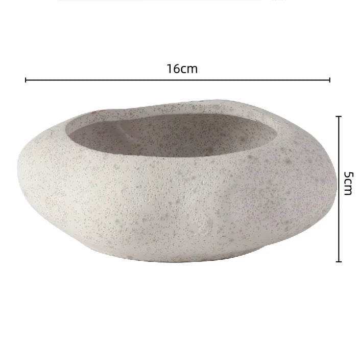 Afralia™ Stoneware Flower Pot Set for Home Decoration