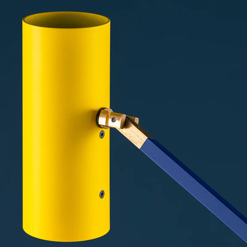 Afralia™ Rainbow Metal Floor Lamp - Height Adjustable, Rotating Joint for Bedroom and Children's Room