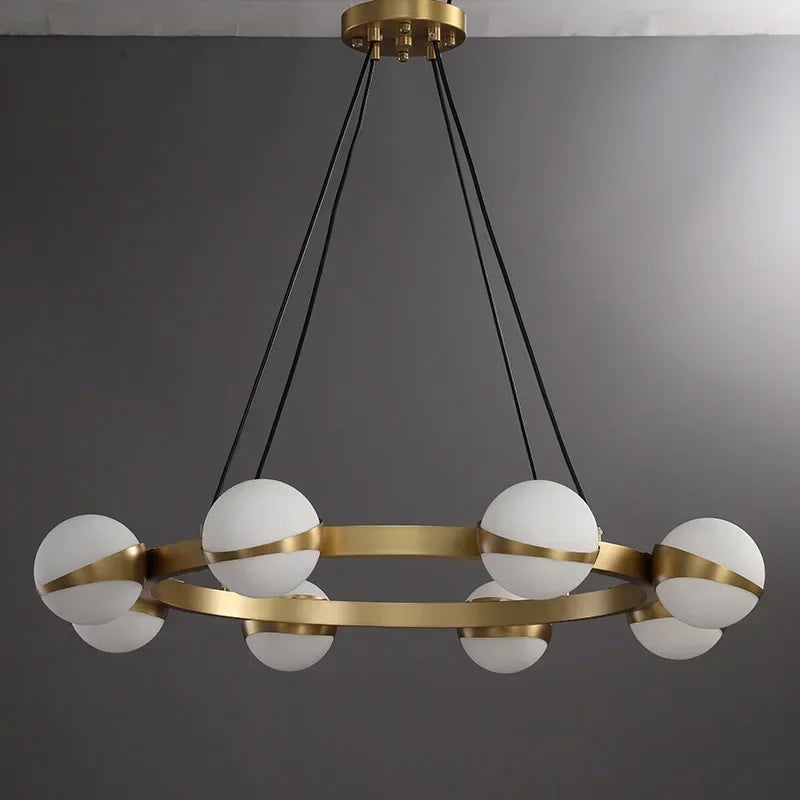 Afralia™ LED Acrylic Pendant Lights for Home Decor Luminaires