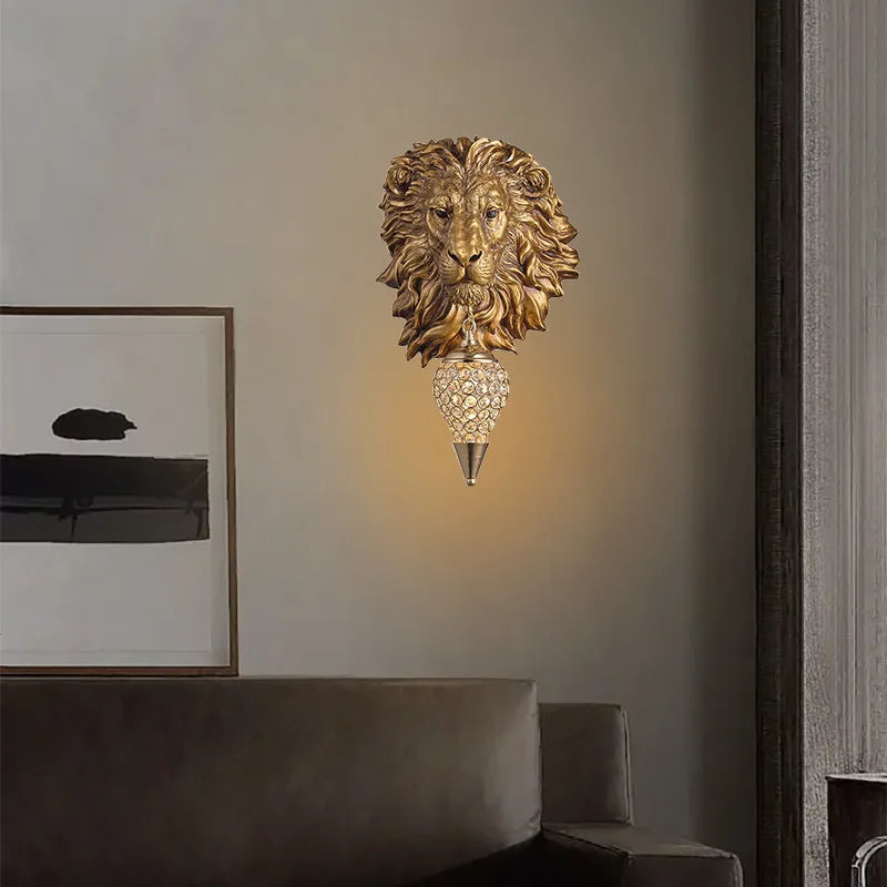 Afralia™ Animal Design Sconce LED Wall Lights for Home Bedroom Decor