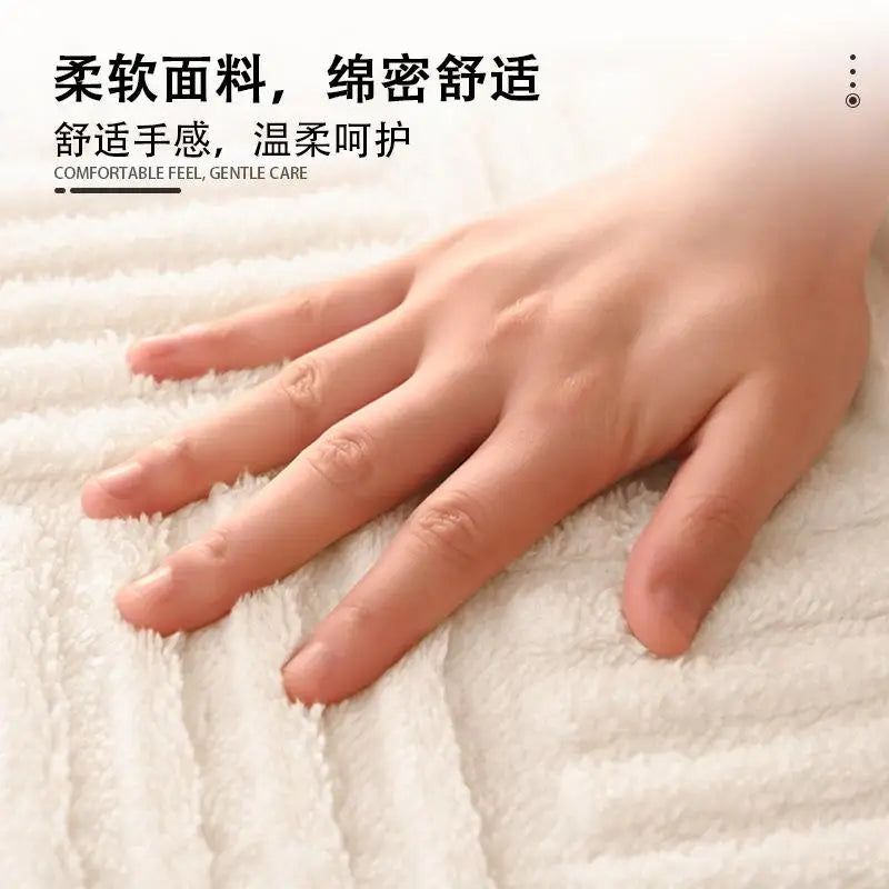 Afralia™ Cotton Velvet Striped Floor Mat: Soft & Non-Slip Bathroom Carpet