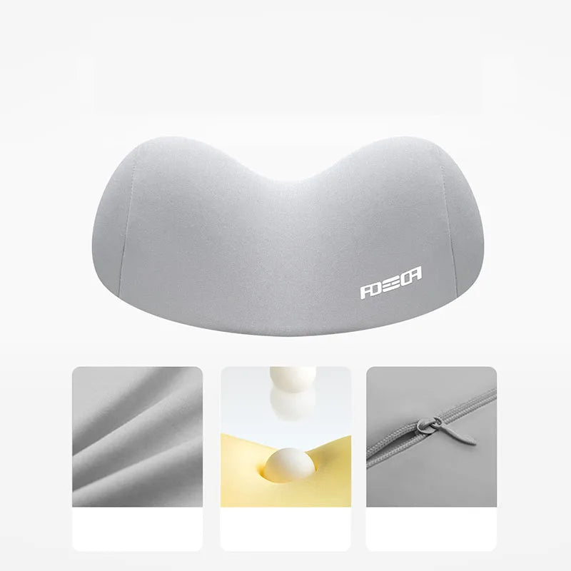 Afralia™ Memory Cotton Cervical Neck Pillow: Supportive, Cozy, Removable Cover