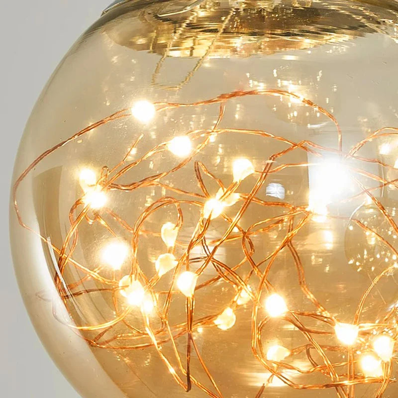 Afralia™ Nordic Dining Pendant Light Chandelier for Indoor Living Room Decor