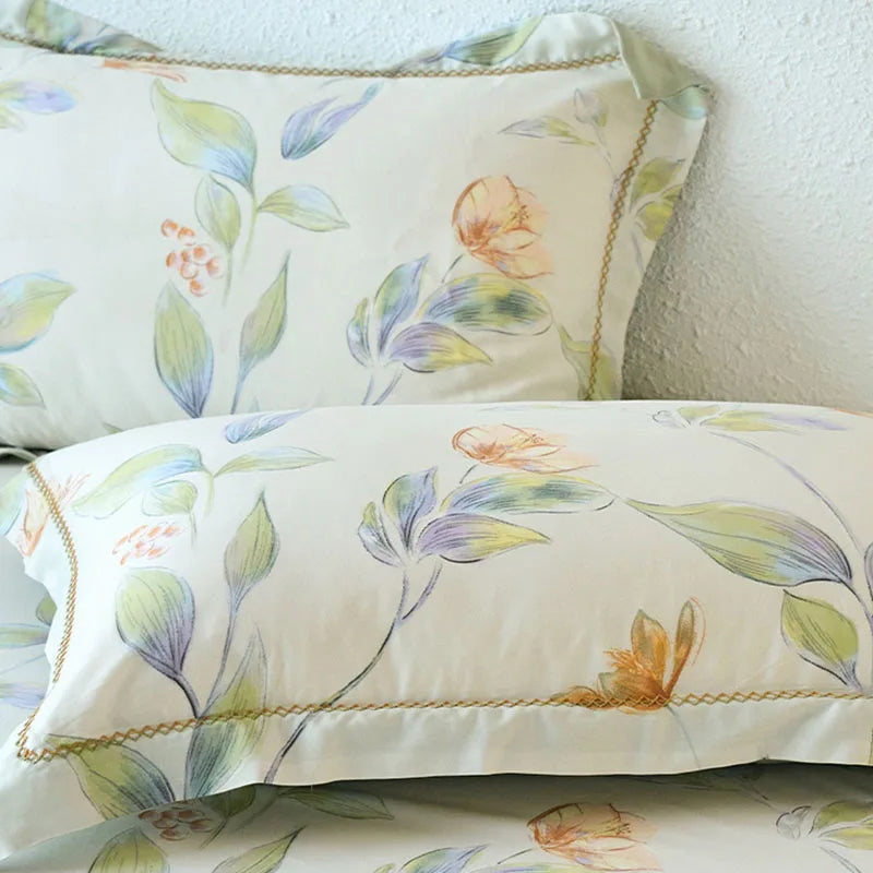 Afralia™ Luxury Silk Printed Pillowcase in High-Quality Lyocell Fiber