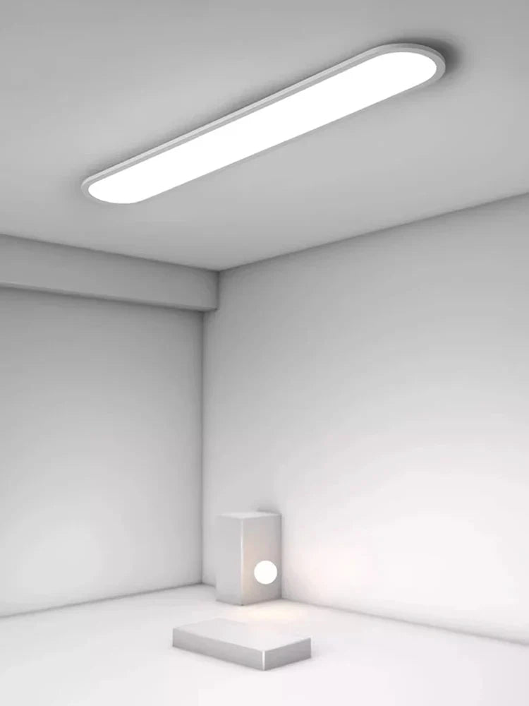 Afralia™ Oval LED Ceiling Light for Modern Minimalist Indoor Lighting Fixtures