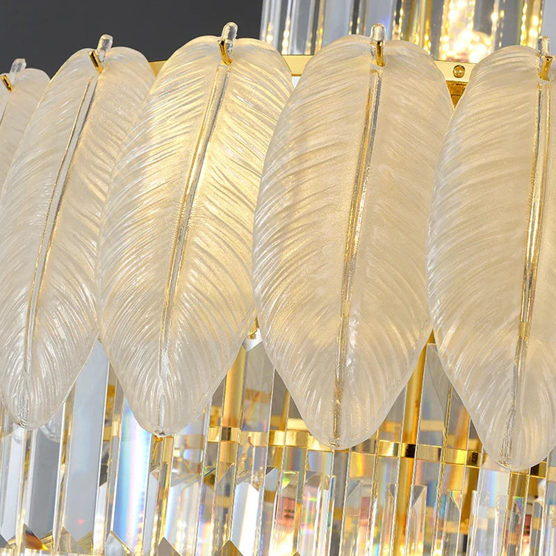 Afralia™ Luxury Spiral Staircase Chandelier for Duplex Villa Hall and Hotel Project