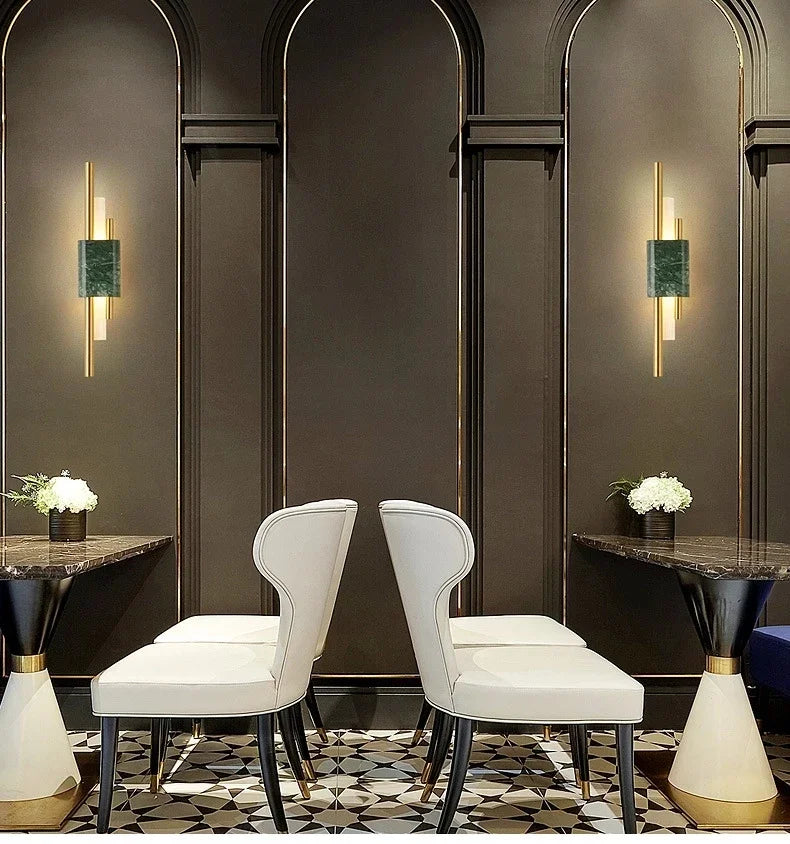 Afralia™ Modern LED Wall Sconces Light Minimalist Indoor Nordic Bedroom Decor